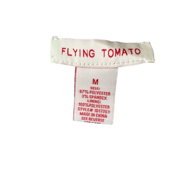 Flying Tomato Floral Ruffle Asymmetrical Maxi Dress Size M - Picture 9 of 9